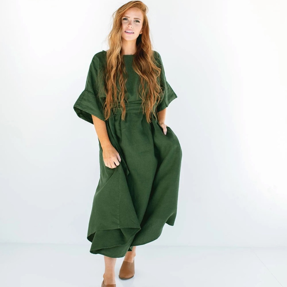 Suunday Emma dress in Kombu